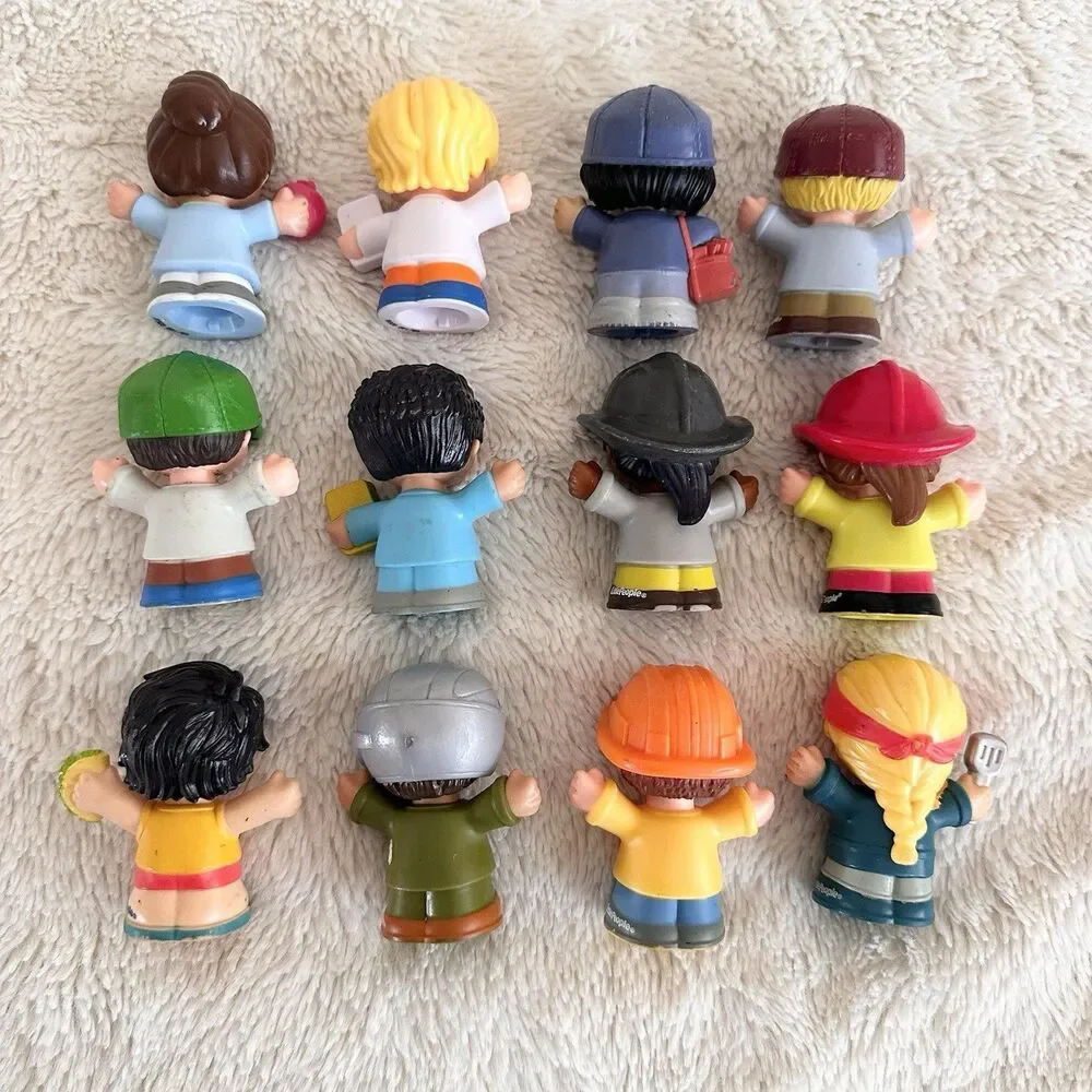 Fisher Price Little People Lot Of 12 Toy Figure Career